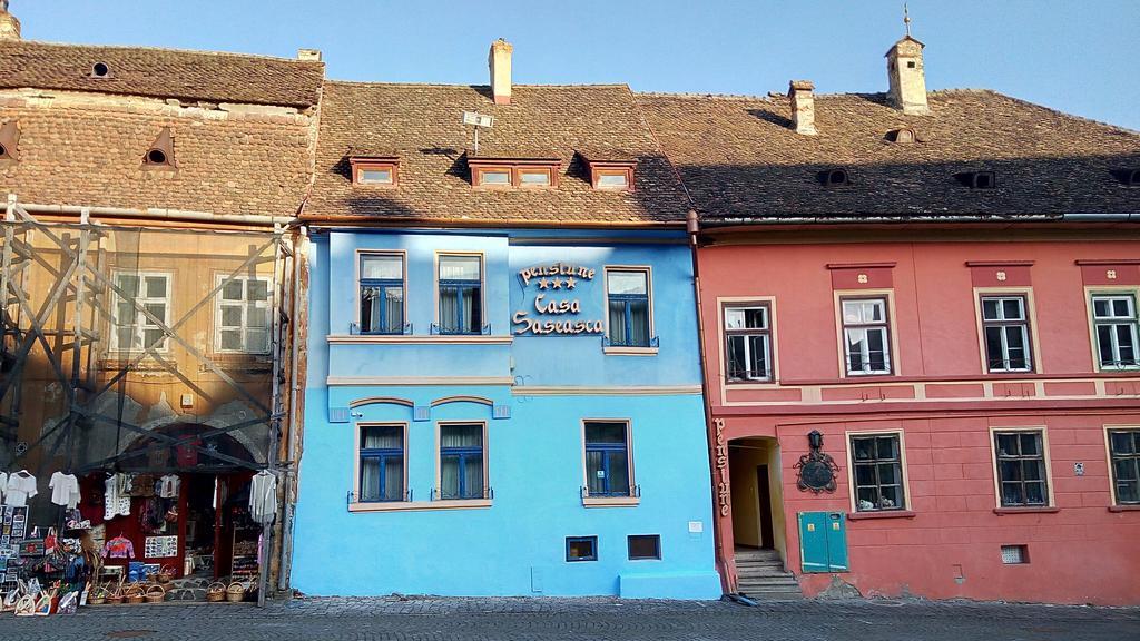 Hotel Casa Saseasca à Sighişoara Extérieur photo