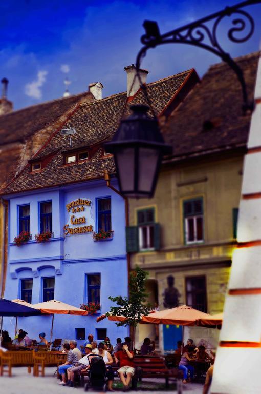 Hotel Casa Saseasca à Sighişoara Extérieur photo